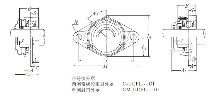 HT-971067双列调心球轴承无保持架尺寸7x24x1218(图1)